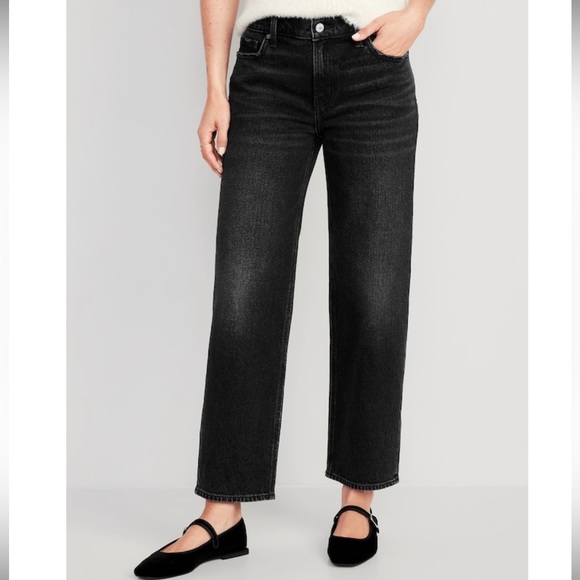 NWOT Old Navy Mid-Rise Boyfriend Loose Jeans - Picture 4 of 4